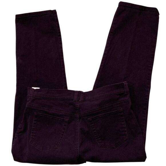 Gloria Vanderbilt Amanda Jeans Womens 16 Petite Straight Leg Streetwear Denim - Picture 6 of 9